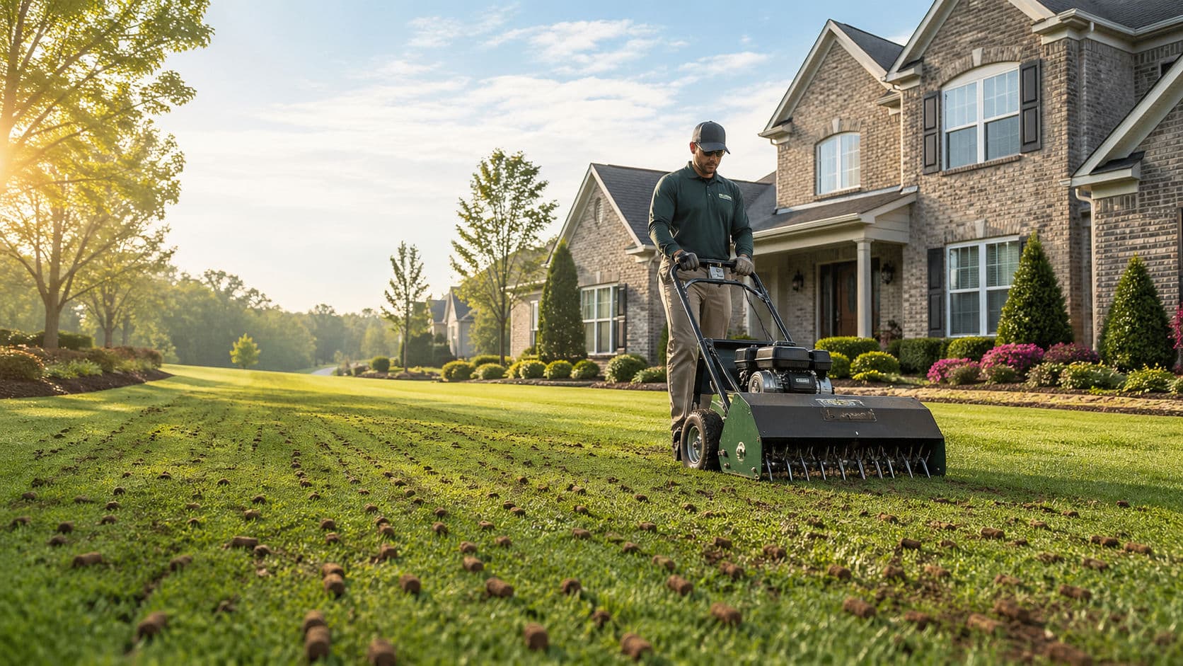 Why Spring Aeration Is Essential for Healthy Georgia Lawns image