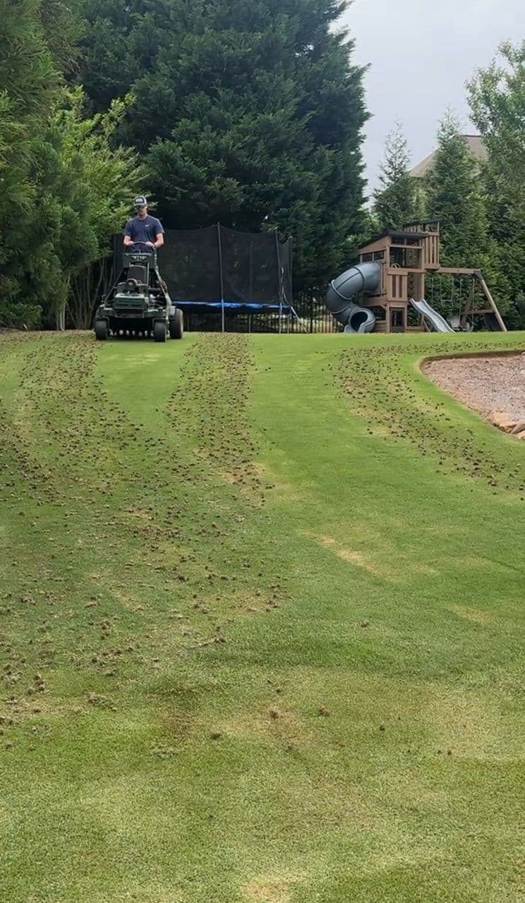 Gallery photos for Transform Your Lawn with Aeration in Cumming GA: Image #1
